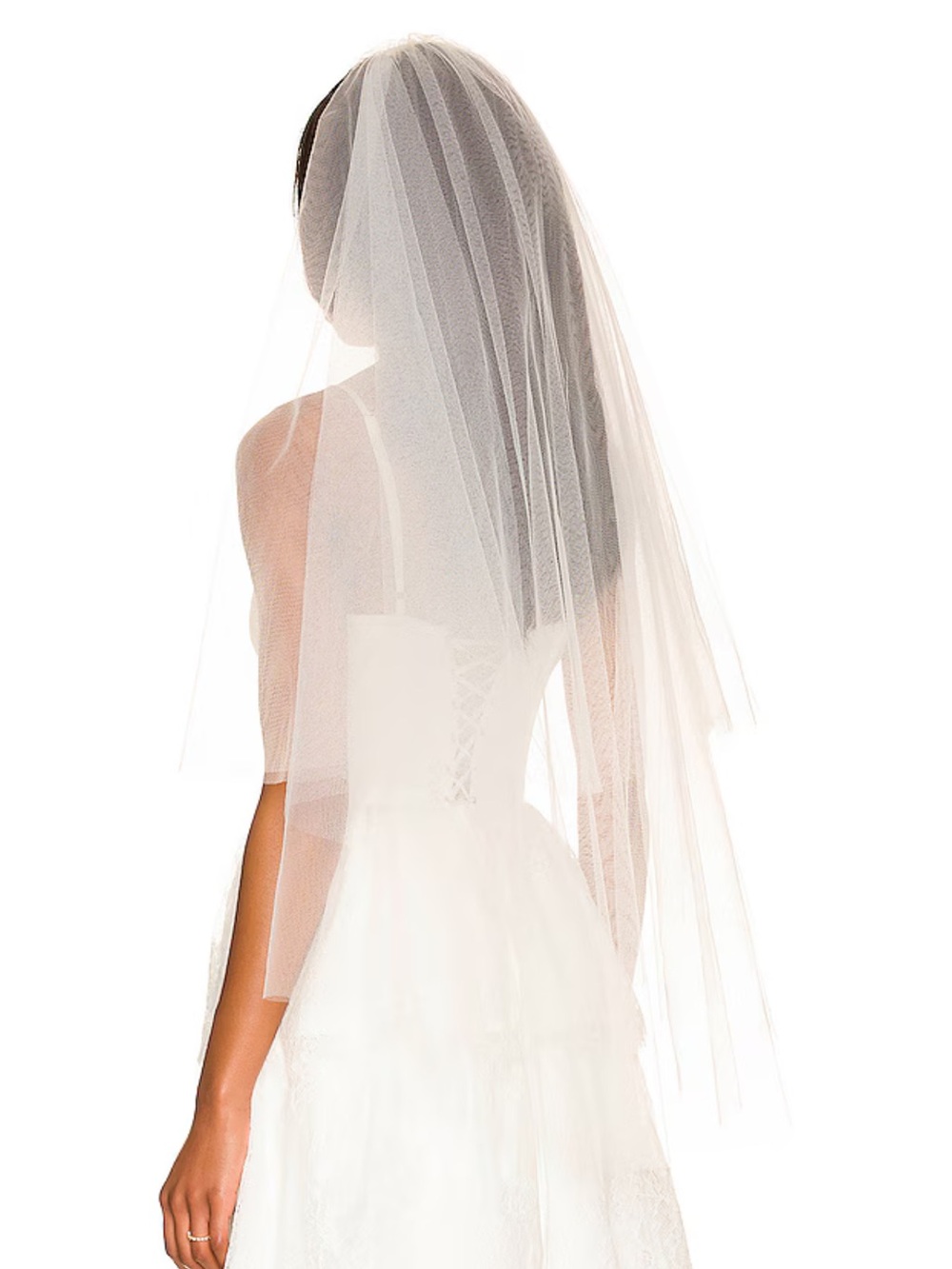 Ofrenda Studio Aura Veil in Off White